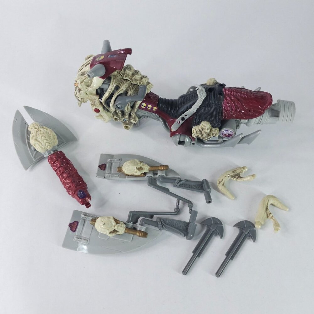 Vintage 1994 Skeleton Warriors Loose Legion Skullcycle Bike Ideal Playmates